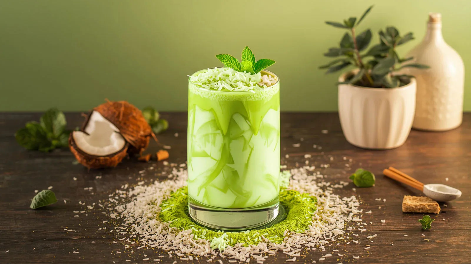 Coconut Matcha Refresher