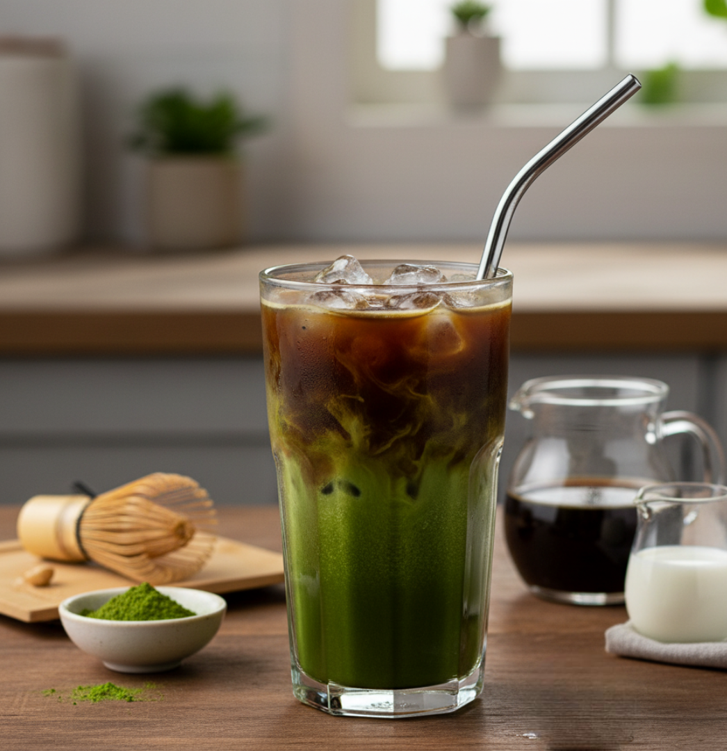 matcha Americano recipe