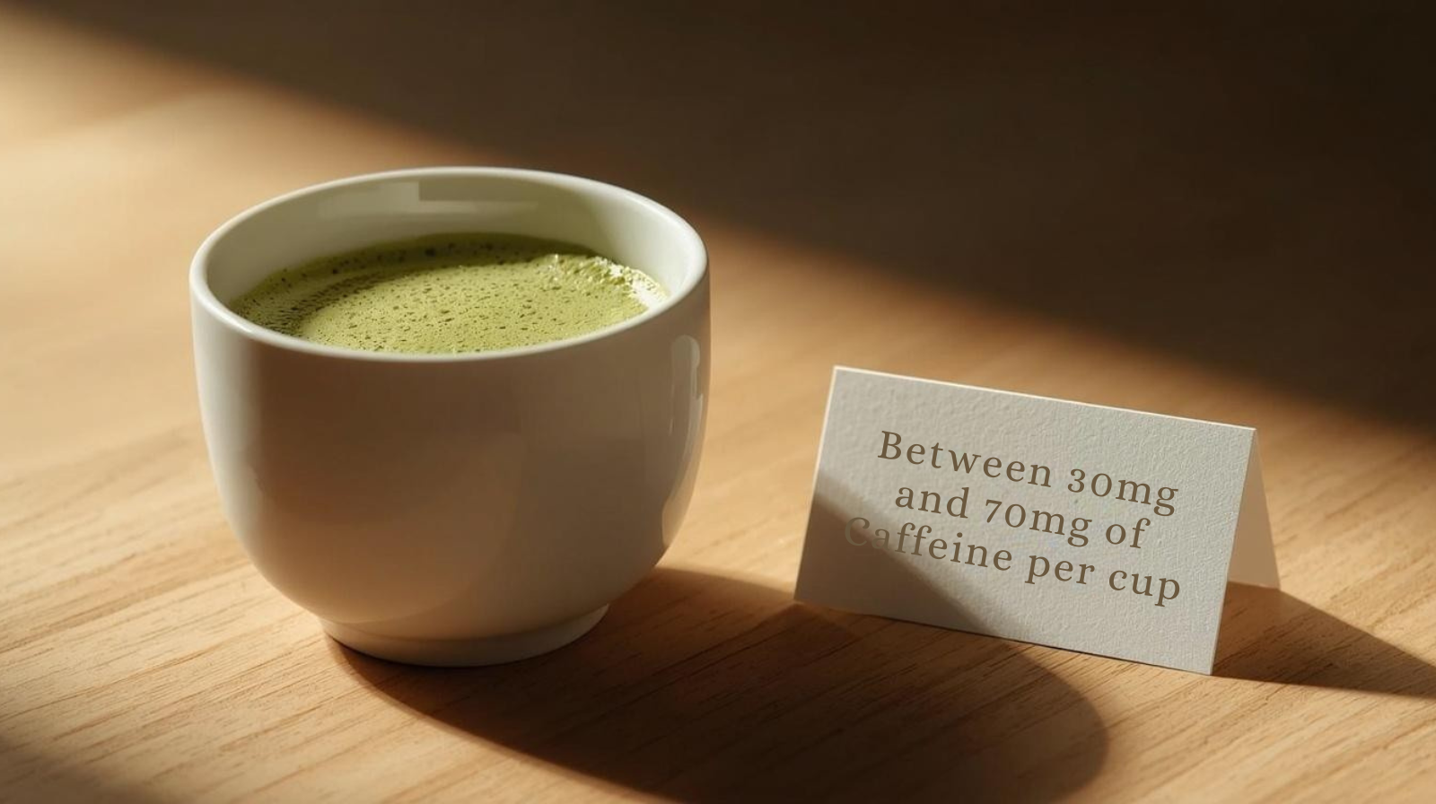 caffeine in matcha