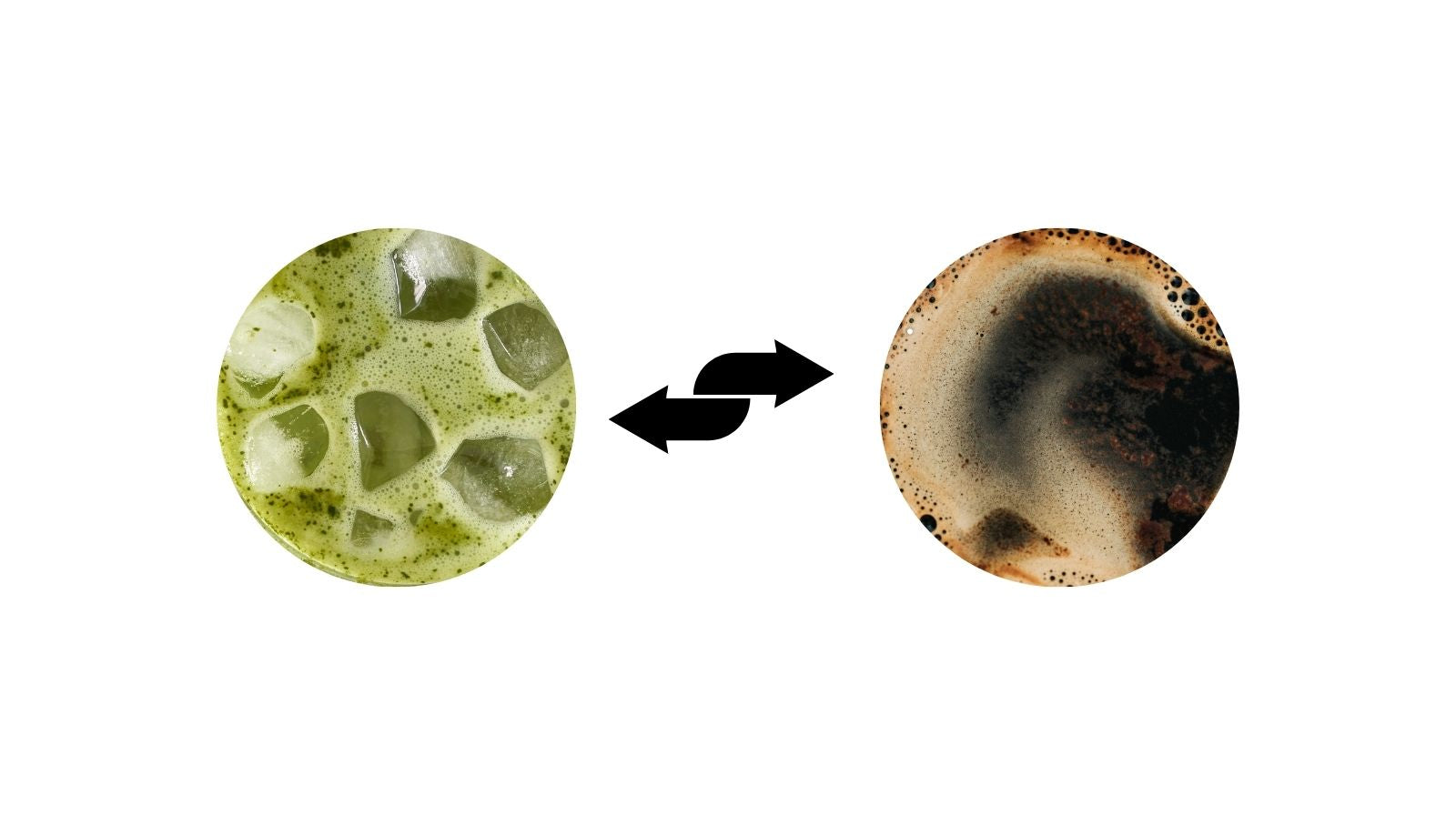 replacing coffee with matcha