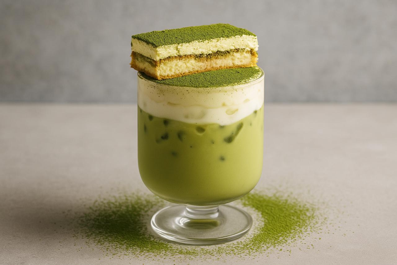 Matcha Tiramisu Latte