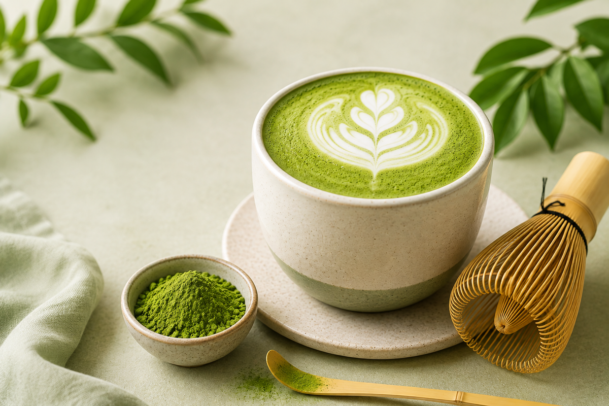 What is an easy matcha latte recipe?