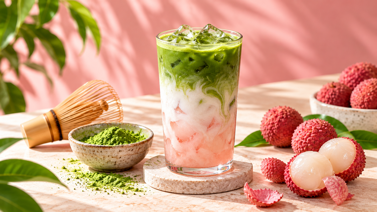 Lychee Matcha