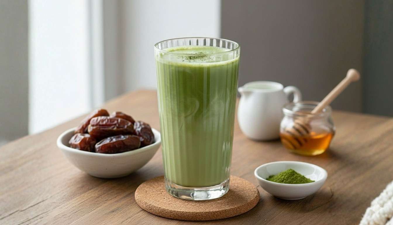 Matcha Date Latte