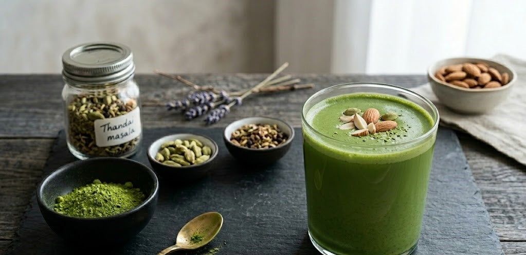 Matcha Thandai Recipes for Holi