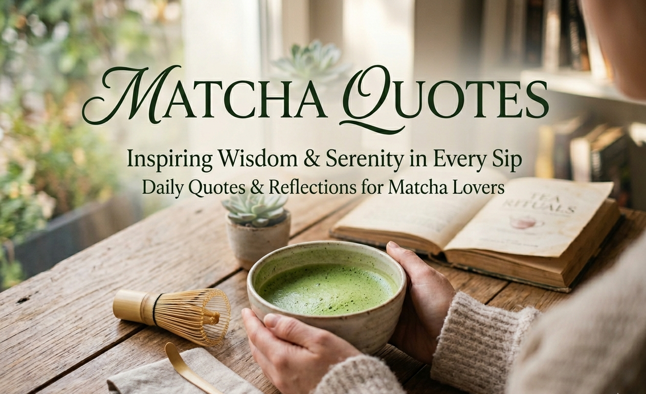 Matcha Quotes for Instagram