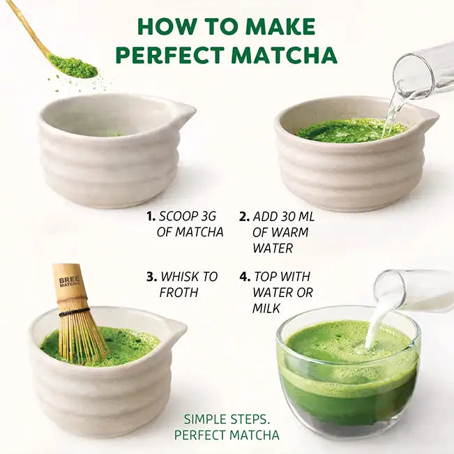 Signature Matcha – Organic Japanese Matcha Green Tea | 30g | Bree Matcha My Store