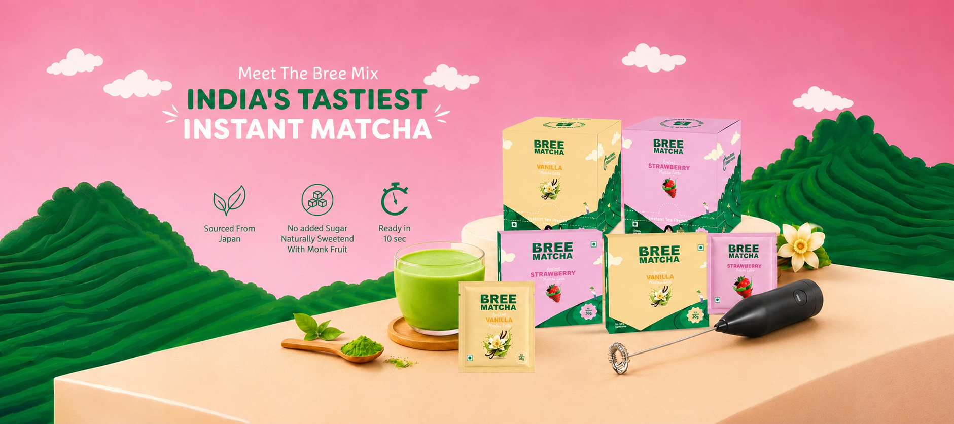 Instant Matcha Latte
