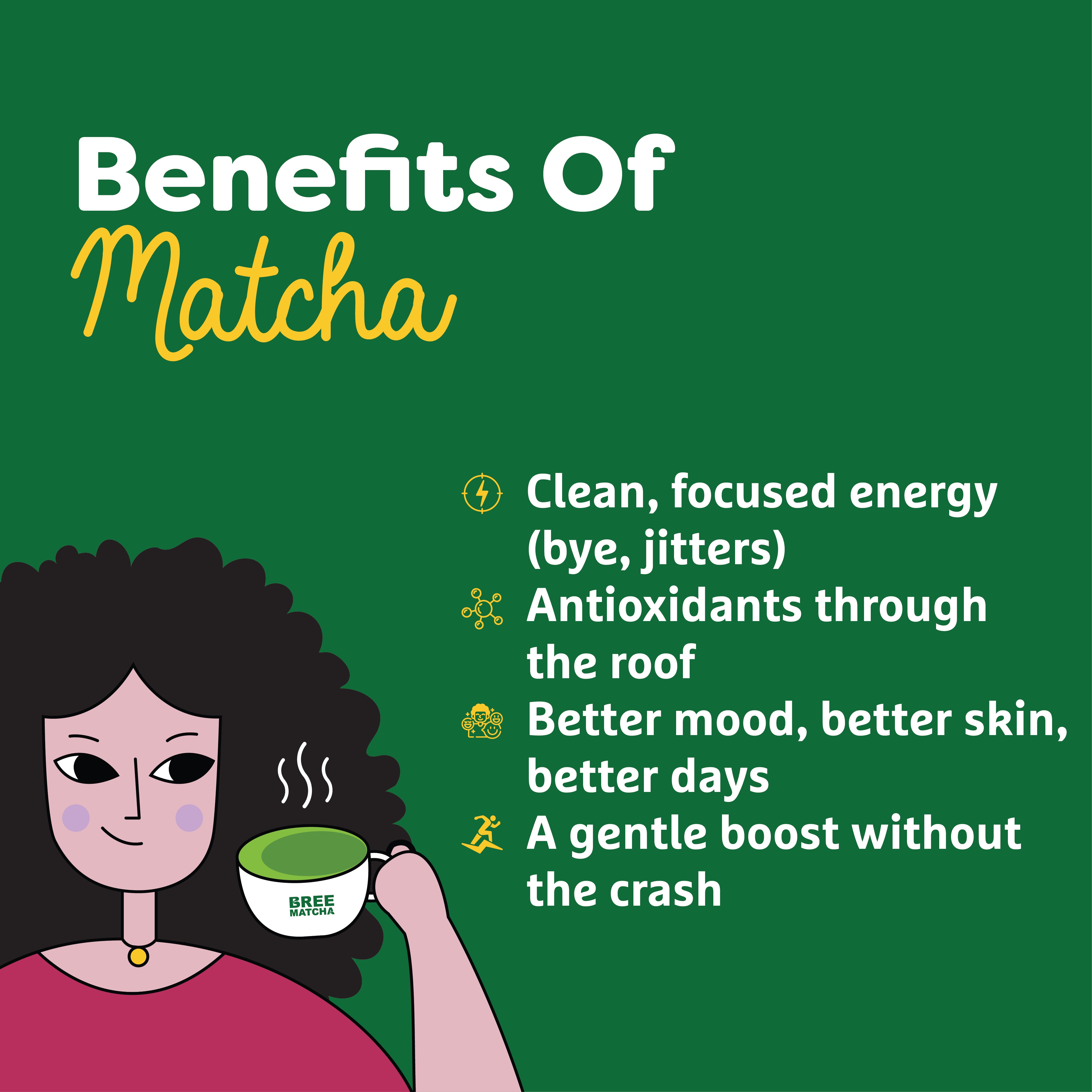 Bree Matcha Ceremonial Grade Matcha | 30 grams | Japanese Matcha Green Tea Powder