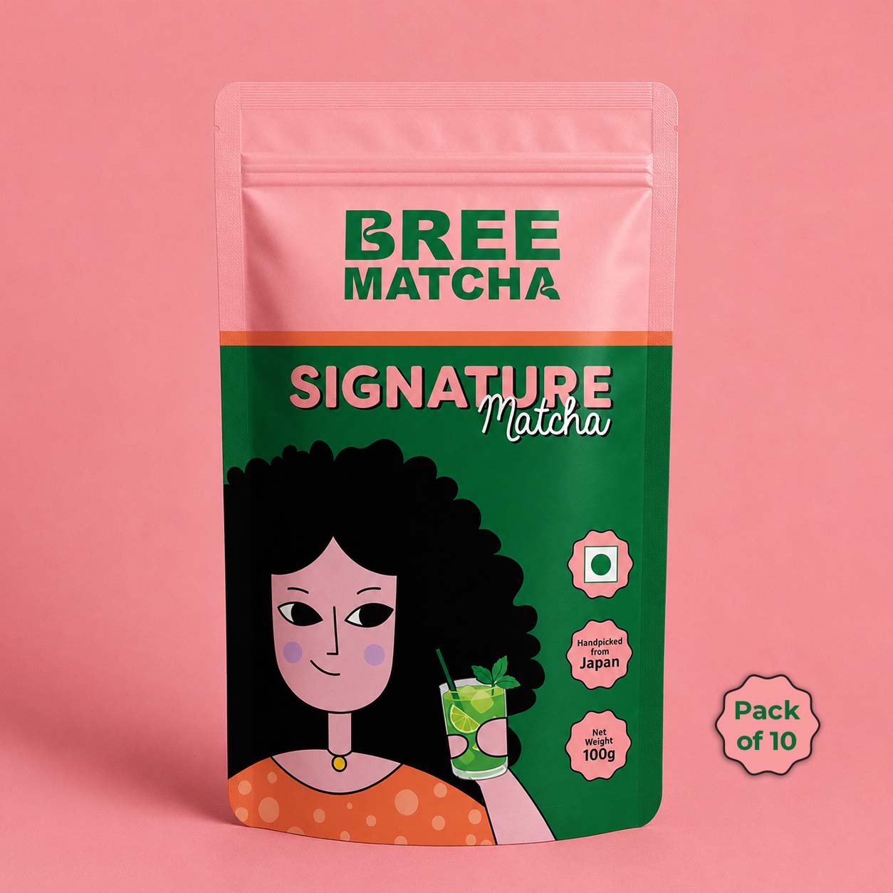 Signature matcha Pack of 10 Bree Matcha