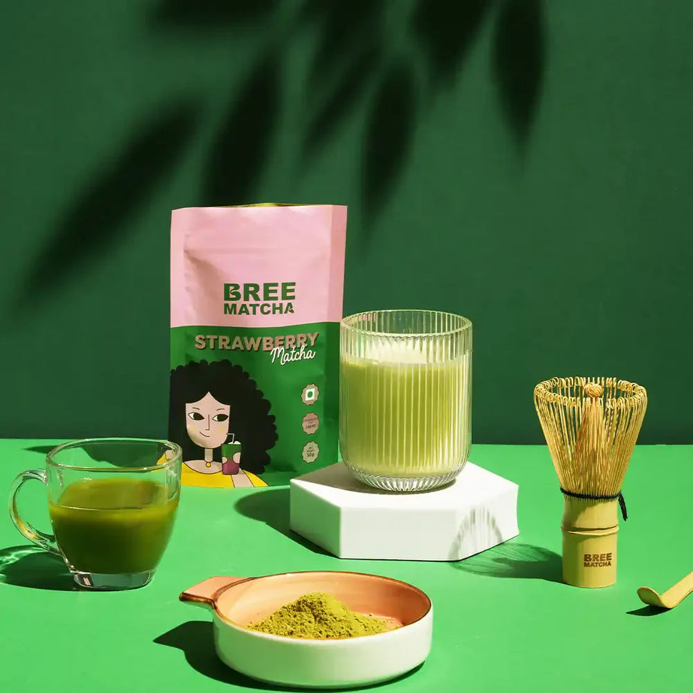 Strawberry Matcha Powder