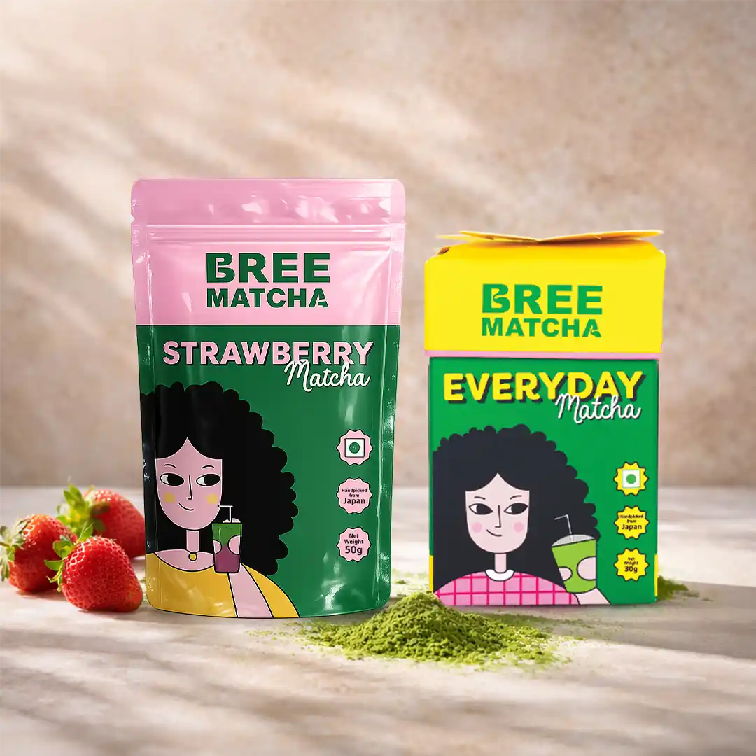 Strawberry + Everyday Bree Matcha