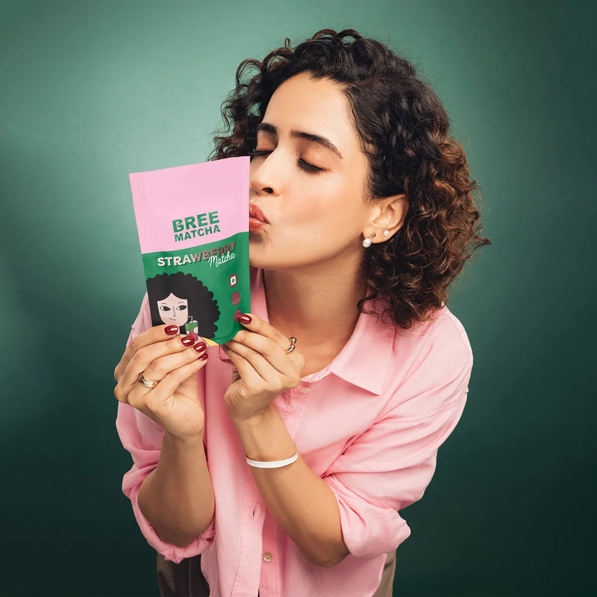 Strawberry Matcha Tea- Organic Japanese Matcha | 50g | Bree Matcha My Store