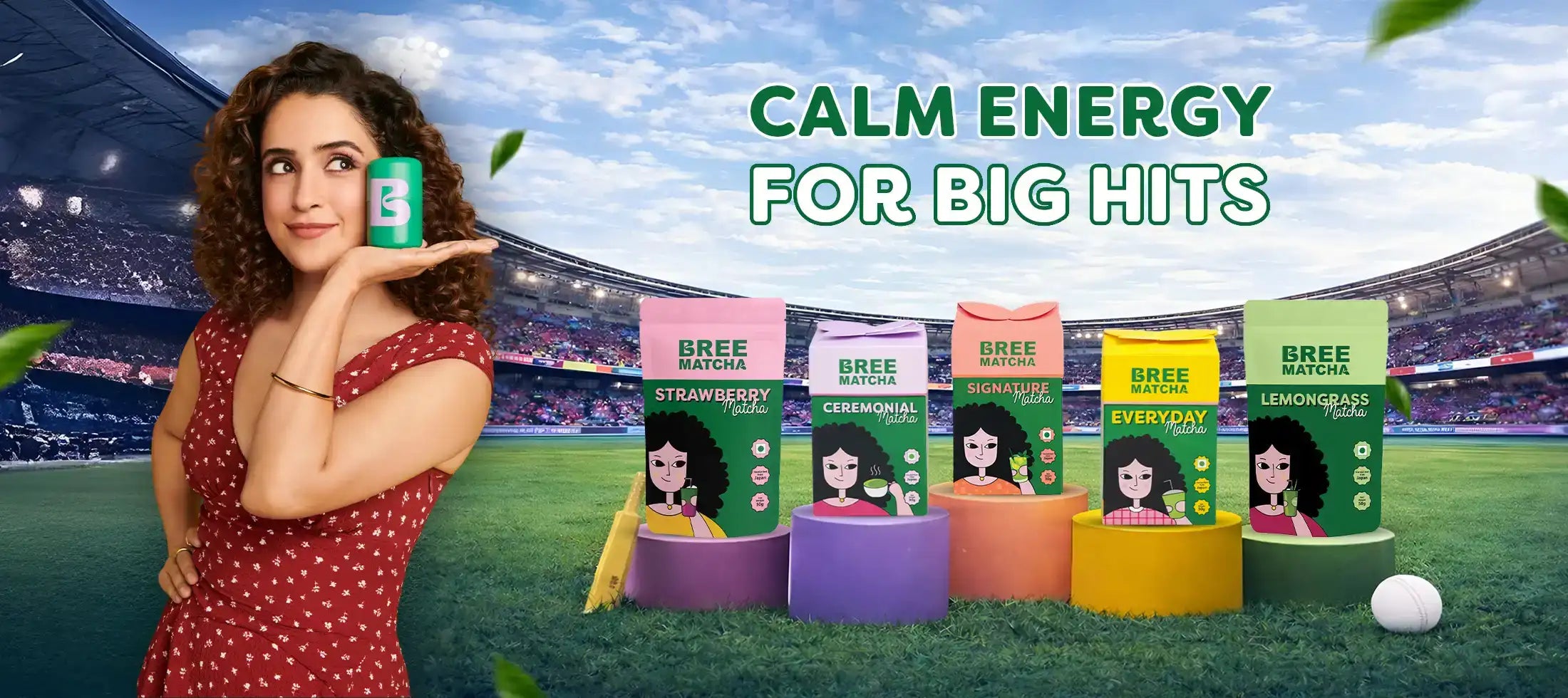 Calm Energy for big hits.