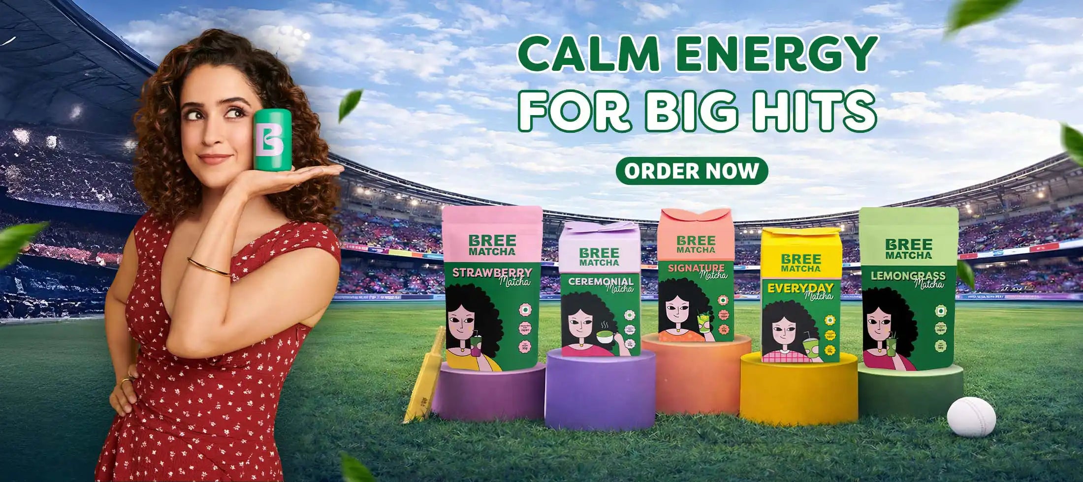 Calm Energy for big hits.