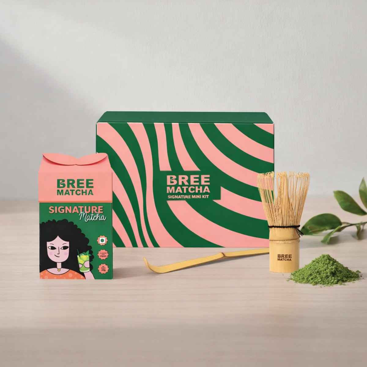 Signature Matcha Mini Gift Set for Smooth, Vibrant Daily Sipping | 30g | Bree Matcha