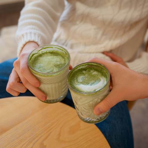Enjoying Bree Ceremonial Matcha
