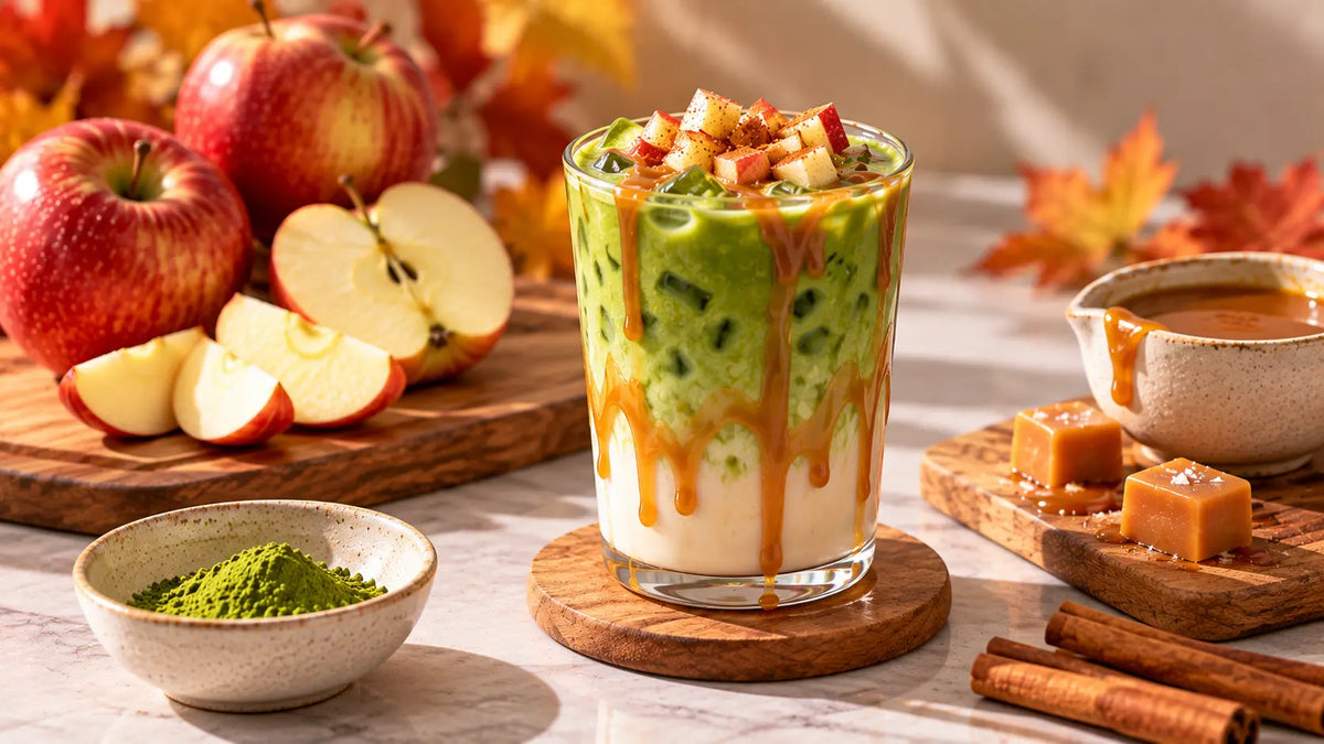 Caramel Apple Matcha