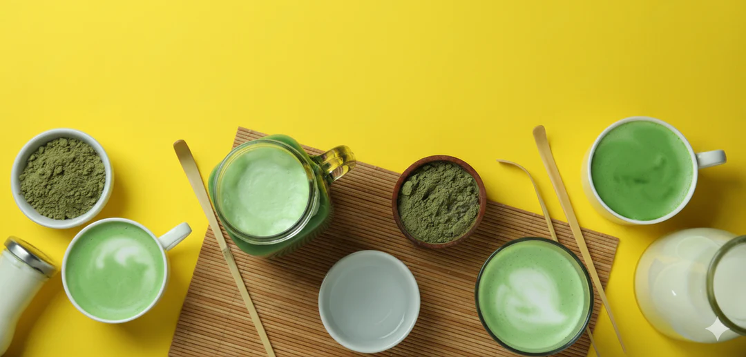 Different Grades of Matcha