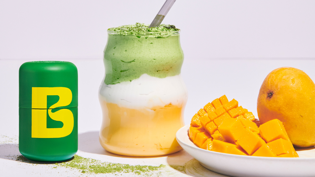 Mango Matcha Latte