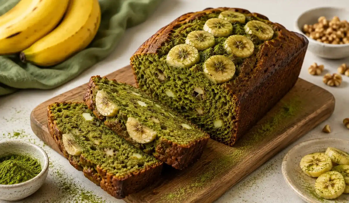 Matcha Banana Bread