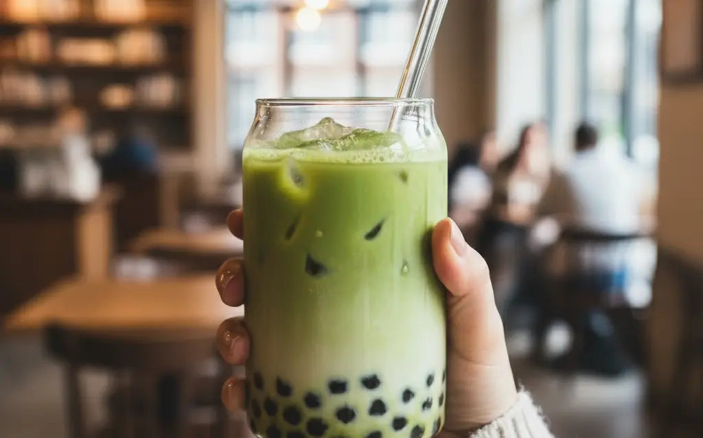 Matcha Bubble Tea Bree Matcha