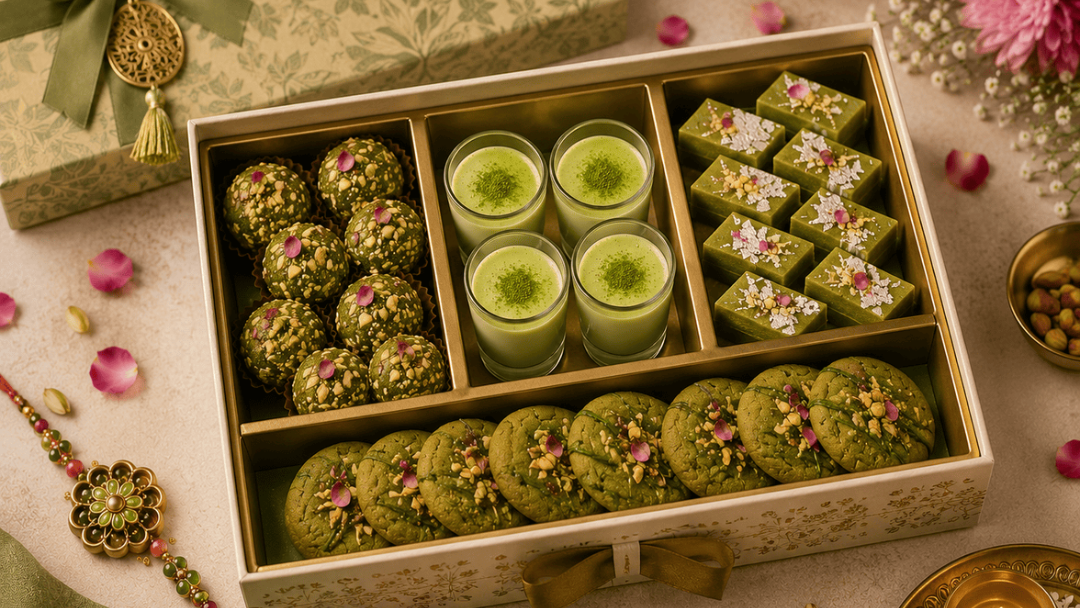 Matcha Rakhi Thali Box