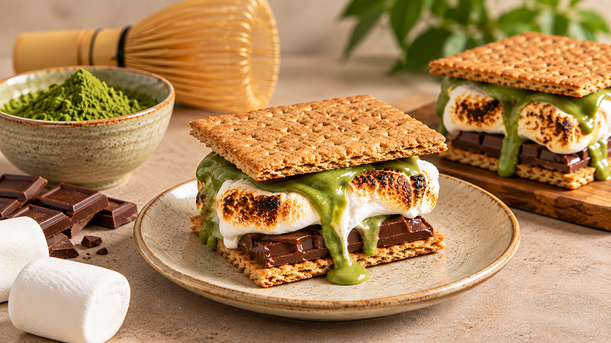 Matcha Smores