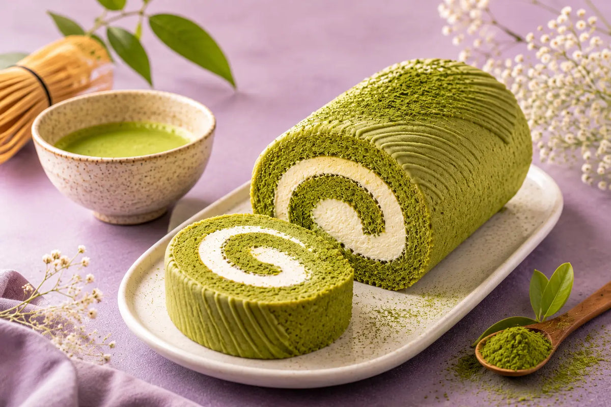 Matcha Swiss Roll