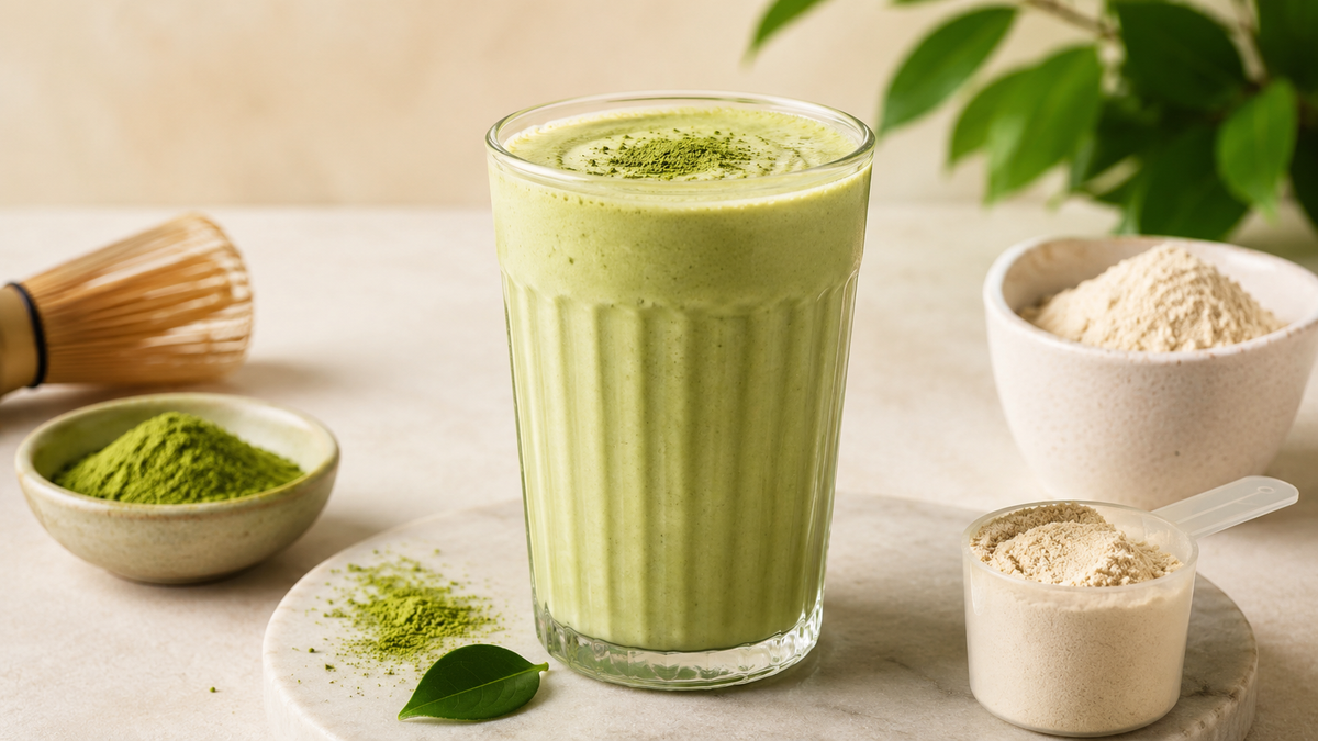 Matcha Protein Shake
