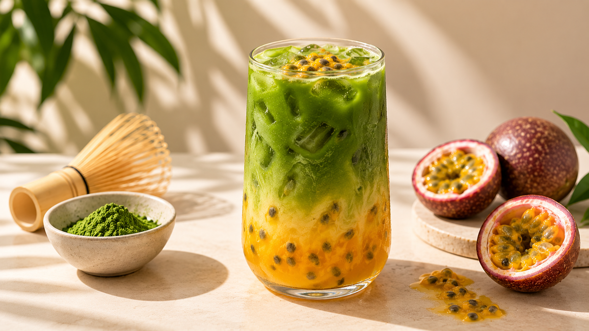 Passionfruit Matcha
