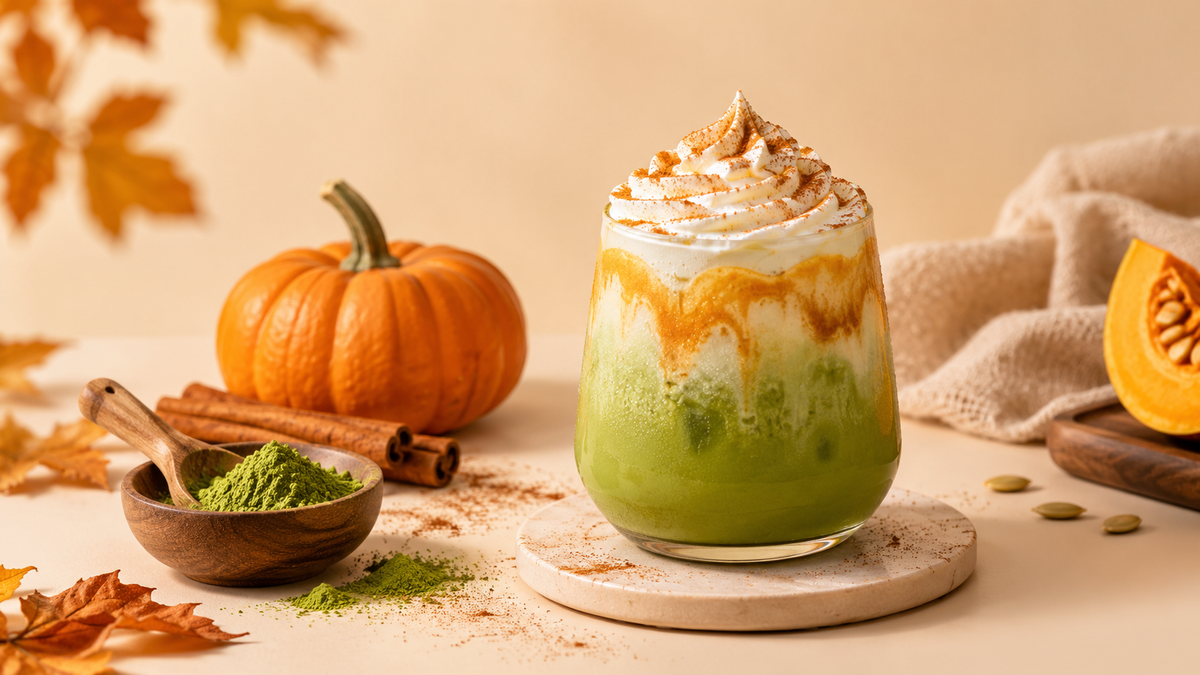 Pumpkin Cream Matcha