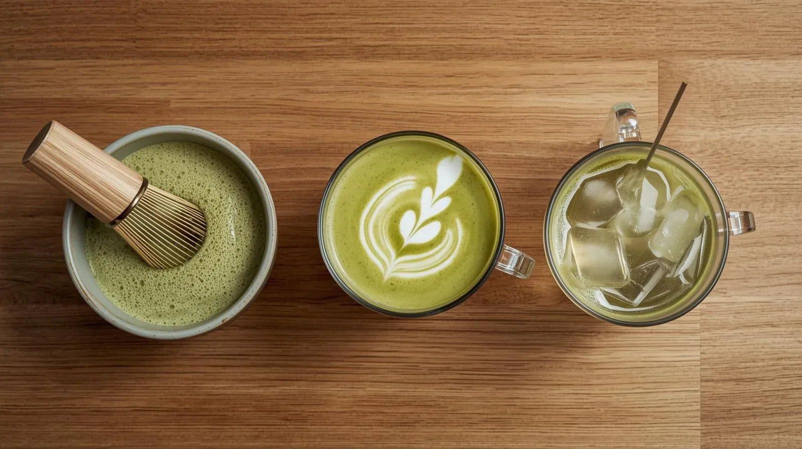 Best way to drink Bree Matcha Everyday Matcha latte and Ceremonial Matcha 