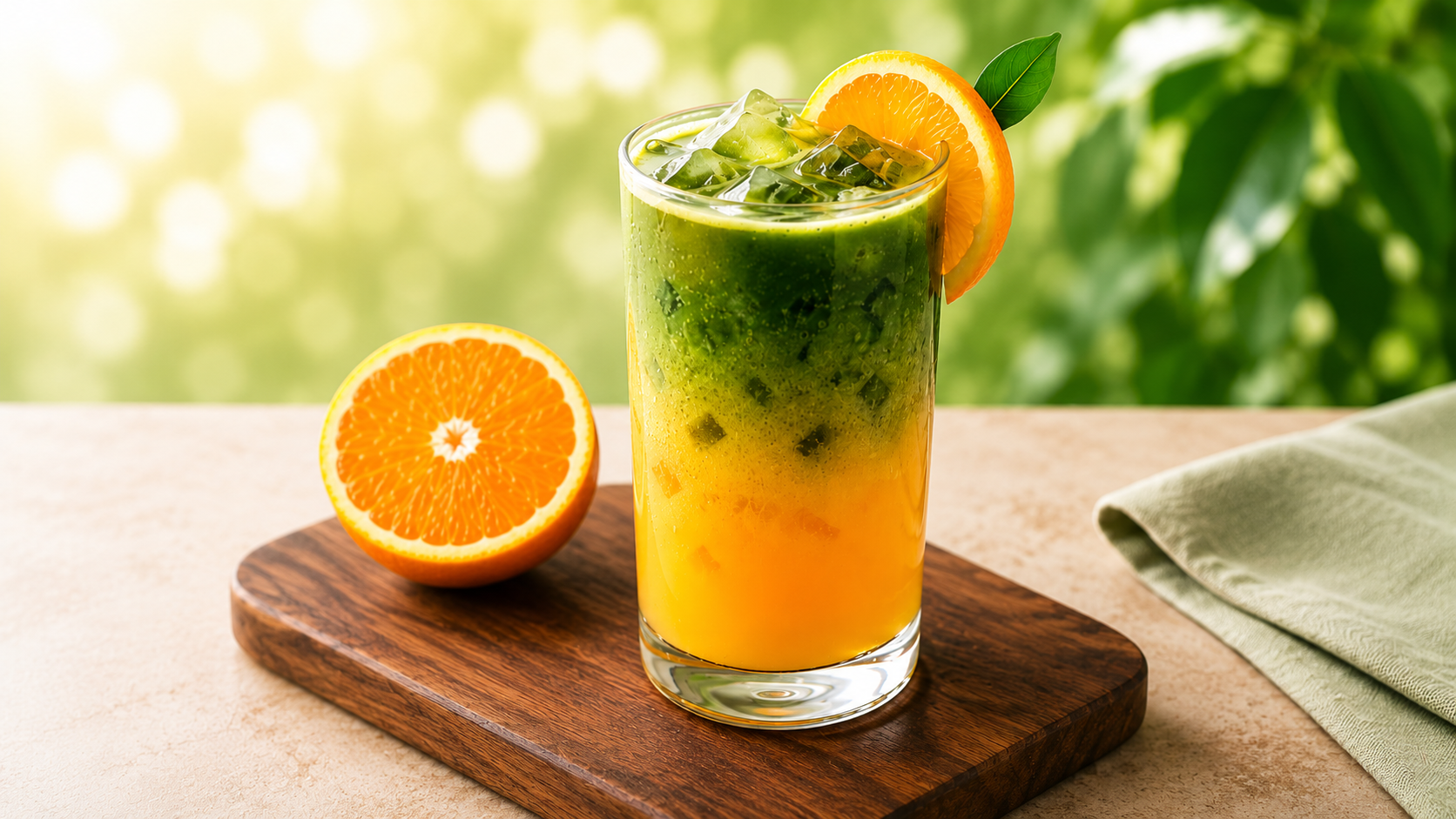 Matcha Orange Fresh