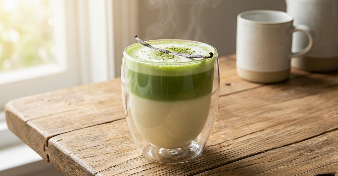 Warm Vanilla Matcha Bree Matcha