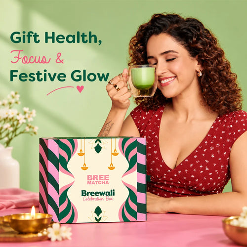 Breewali Celebration Box | Unique & Healthy Diwali Gift | Bree Matcha