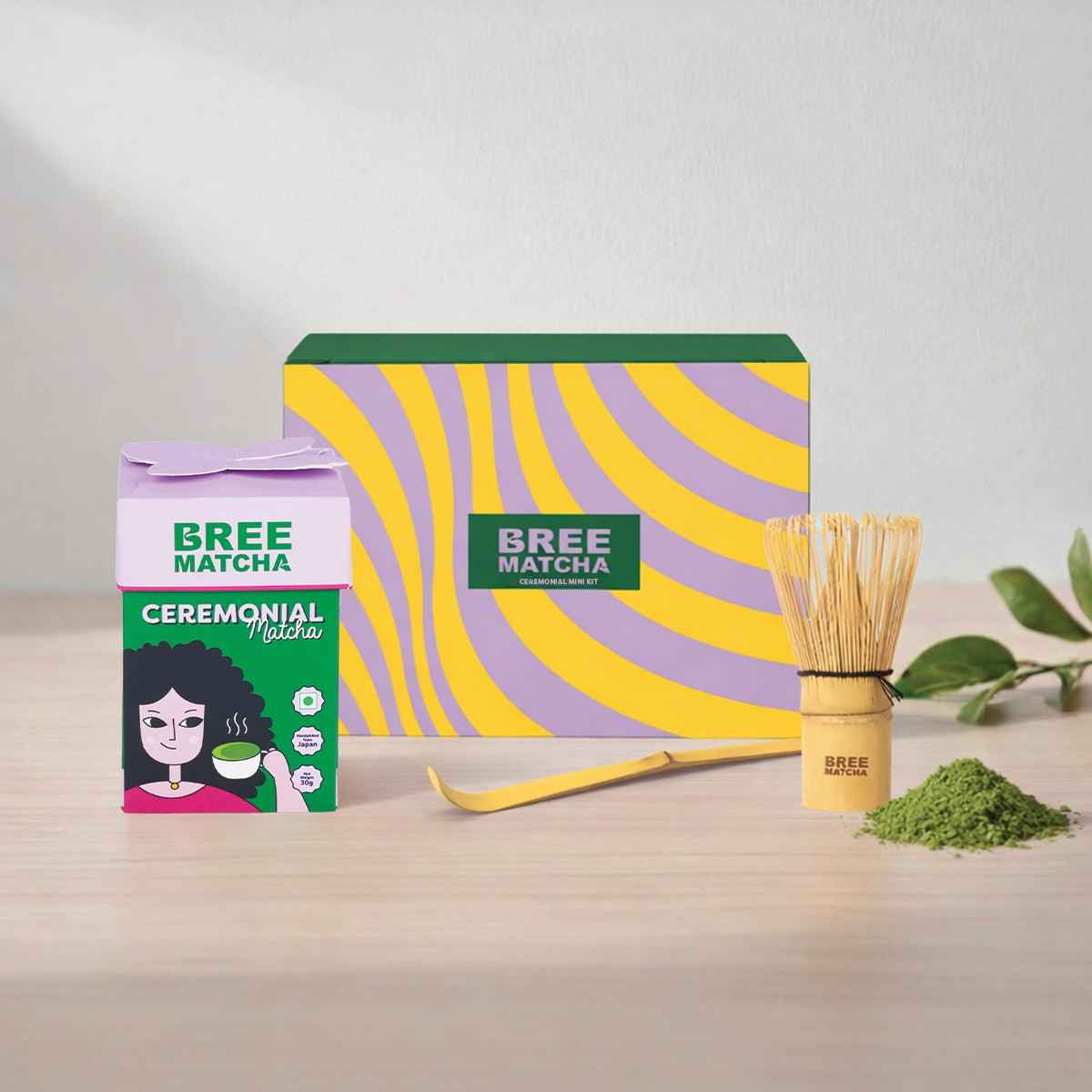 Ceremonial Matcha Mini Gift Kit for a True Japanese Tea Experience | 30g | Bree Matcha