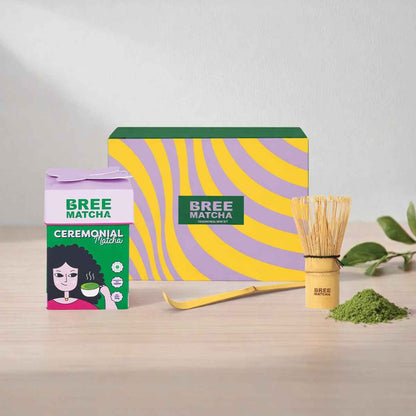 Ceremonial Matcha Mini Gift Kit for a True Japanese Tea Experience | 30g | Bree Matcha