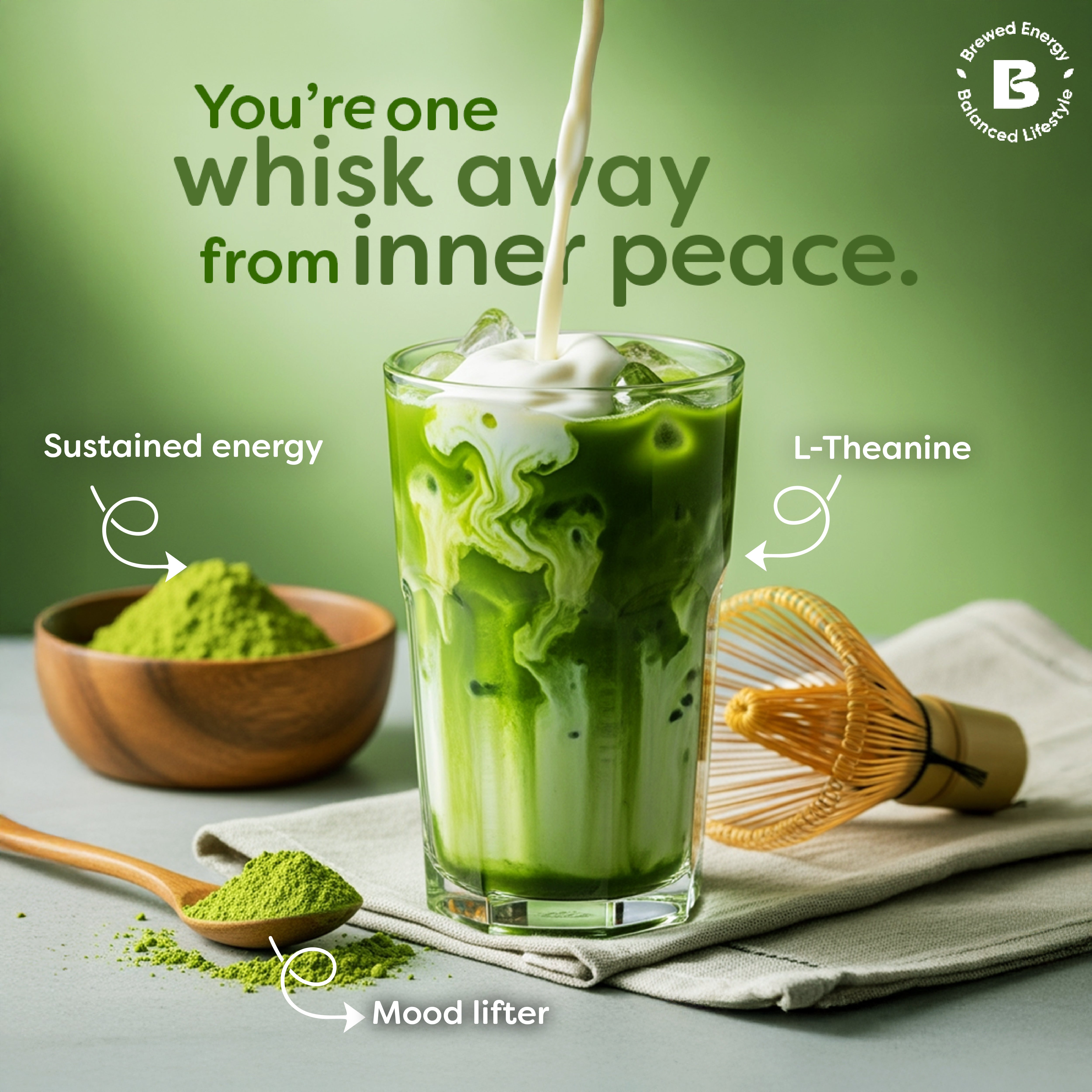 Bree Matcha Ceremonial Grade Matcha | 30 grams | Japanese Matcha Green Tea Powder