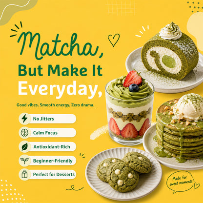 Matcha Desserts