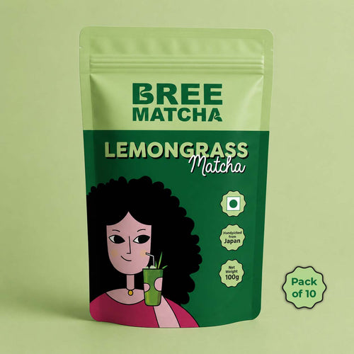 Lemongrass Matcha pack of 10 Bree Matcha