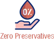 Zero Preservatives