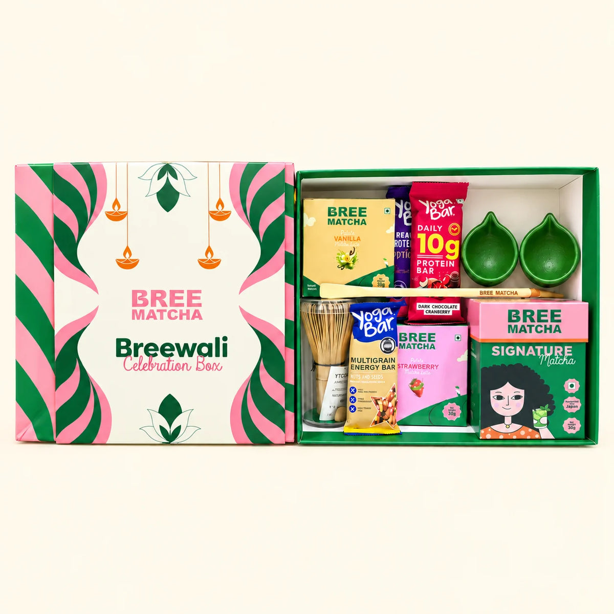 Breewali Celebration Box | Unique & Healthy Diwali Gift | Bree Matcha