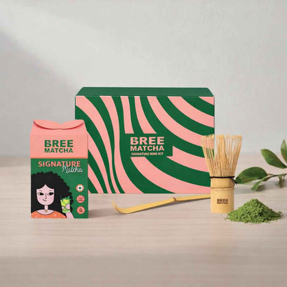 Signature Matcha Mini Gift Set for Smooth, Vibrant Daily Sipping  | 30g | Bree Matcha