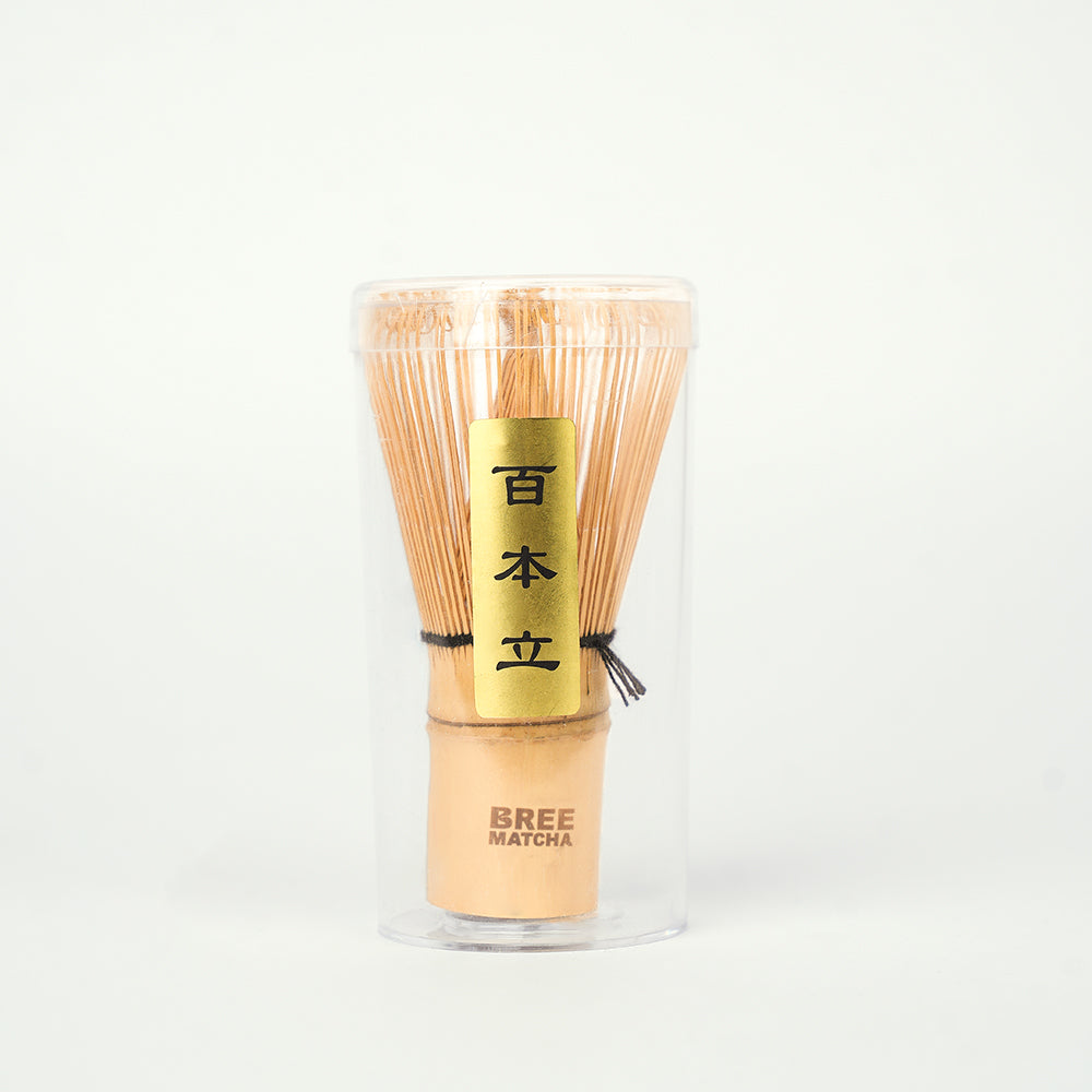Bree Matcha Bamboo Whisker I 100-120 Prongs I Authentic Whisking Matcha Experience